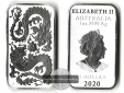 Australien  1 Dollar  2020 Chinese Dragon FM-Frankfurt  Feinsi...