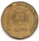 Dominikanische Republik 1 Peso 1992 #221
