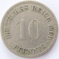 Deutsches Reich 10 Pfennig 1900 D K-N s+