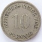 Deutsches Reich 10 Pfennig 1900 F K-N s-ss