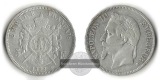 Frankreich  5 Francs  1869   FM-Frankfurt Feingewicht: 22,32g ...