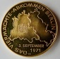 Berlin 1971 Goldmdaille zum 4-Mächteabkommen, der Anfang vom ...