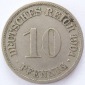 Deutsches Reich 10 Pfennig 1901 A K-N s-ss