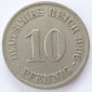 Deutsches Reich 10 Pfennig 1906 A K-N ss