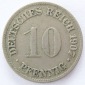 Deutsches Reich 10 Pfennig 1907 D K-N ss
