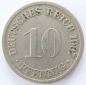 Deutsches Reich 10 Pfennig 1907 F K-N ss