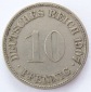 Deutsches Reich 10 Pfennig 1907 G K-N ss