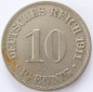 Deutsches Reich 10 Pfennig 1911 A K-N s-ss