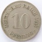 Deutsches Reich 10 Pfennig 1911 D K-N ss