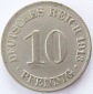 Deutsches Reich 10 Pfennig 1913 A K-N vz