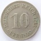 Deutsches Reich 10 Pfennig 1913 D K-N ss