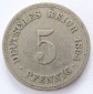Deutsches Reich 5 Pfennig 1894 A K-N s+
