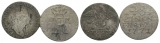 Altdeutschland; 2 Kleinmünzen 1773/1771