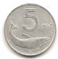 Italien 5 Lira 1967 #159
