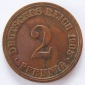 Deutsches Reich 2 Pfennig 1905 A Kupfer ss