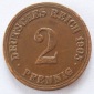 Deutsches Reich 2 Pfennig 1905 A Kupfer ss