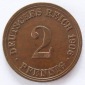 Deutsches Reich 2 Pfennig 1906 A Kupfer ss