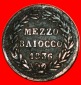 * ITALIEN (1835-1845): PÄPSTSTAAT ★ 1/2 BAIOCCO 1836/1835R!...