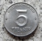 DDR 5 Pfennig 1952 E, besser