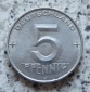 DDR 5 Pfennig 1953 A, besser