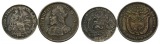 Ausland; 2 Kleinmünzen 1890/1904