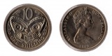 Neuseeland 10 Cents = 1 Shilling 1969 K-N Bfr.