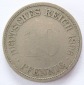 Deutsches Reich 10 Pfennig 1896 F K-N s
