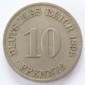 Deutsches Reich 10 Pfennig 1898 J K-N ss