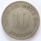 Deutsches Reich 10 Pfennig 1901 J K-N ss