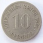 Deutsches Reich 10 Pfennig 1891 E K-N s