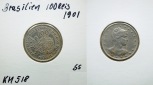 Brasilien, 100 Reis 1901