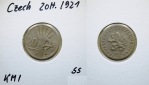 Tschechien 20 Heller 1921