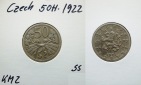 Tschechien 50 Heller 1922