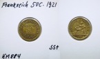 Frankreich 50 Centimes 1921