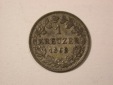 H10  Hessen-Darmstadt  1 Kreuzer 1868 in ss+   Originalbilder
