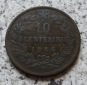 Italien 10 Centesimi 1866 H