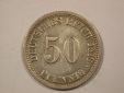 H12  KR  50 Pfennig  1876 C in ss/ss+  Originalbilder