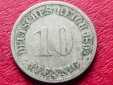 s.6 Kaiserreich** 10 Pfennig 1892 F