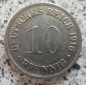 Kaiserreich 10 Pfennig 1916 D