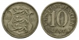 Estonia Republic; 10 Senti 1931