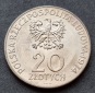 16272(1) 20 Zlotych (Polen / 25 Jahre RGW) 1974 in UNC ..........