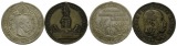 Medaillen 1897/1888 (2 Stück); Henkelspur