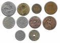 Europa Lot mit 10 Münzen - 10 Länder z.T. ältere, SS, siehe...