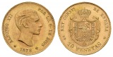 2,9 g Feingold. Alfons XII. 1874-1885