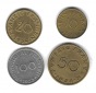 Saarland 100 Franken 1955, 50, 20, 10 Franken 1954, Top erhalt...