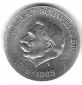 DDR 10 Mark 1975, Albert Schweitzer, Silber 17 gr. 0,625, BU, ...