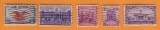 USA 1938 alle Einzelmarken aus 1938 Mi.442,443,444,445,+ 446.k...