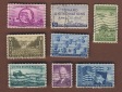 USA 1945 alle Einzelmarken aus 1945 Mi.532,533,538,539,540,541...