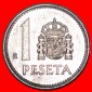 * FEHLER 3 KRONEN (1982-1989): SPANIEN ★ 1 PESETA 1983 VZGL ...