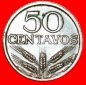 * 25 SILBERMÜNZEN (1969-1979): PORTUGAL ★ 50 CENTAVO 1975! ...